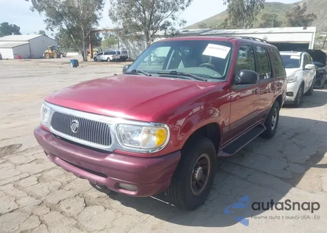 1999 Mercury Mountaineer z USA, uszkodzony, nr VIN 4M2ZU52P2XUJ13609